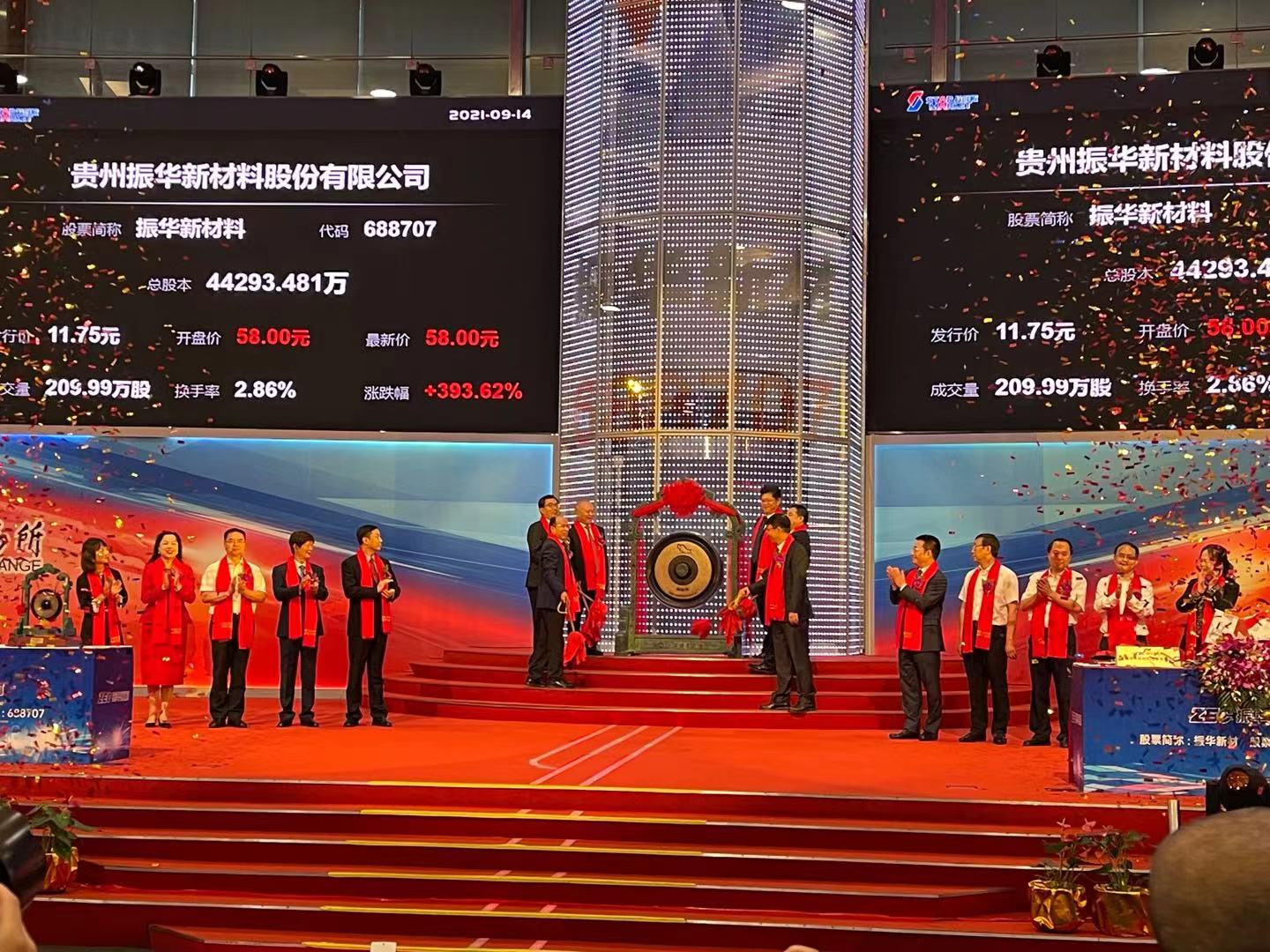 振华股份:向不特定对象发行可转换公司债券申请获上交所审核通过